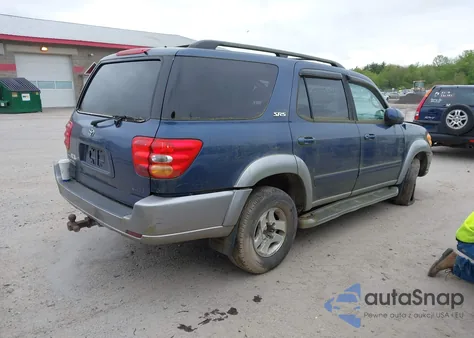 2003 Toyota Sequoia Sr5 V8 из США, поврежденный, VIN 5TDBT44AX3S188683